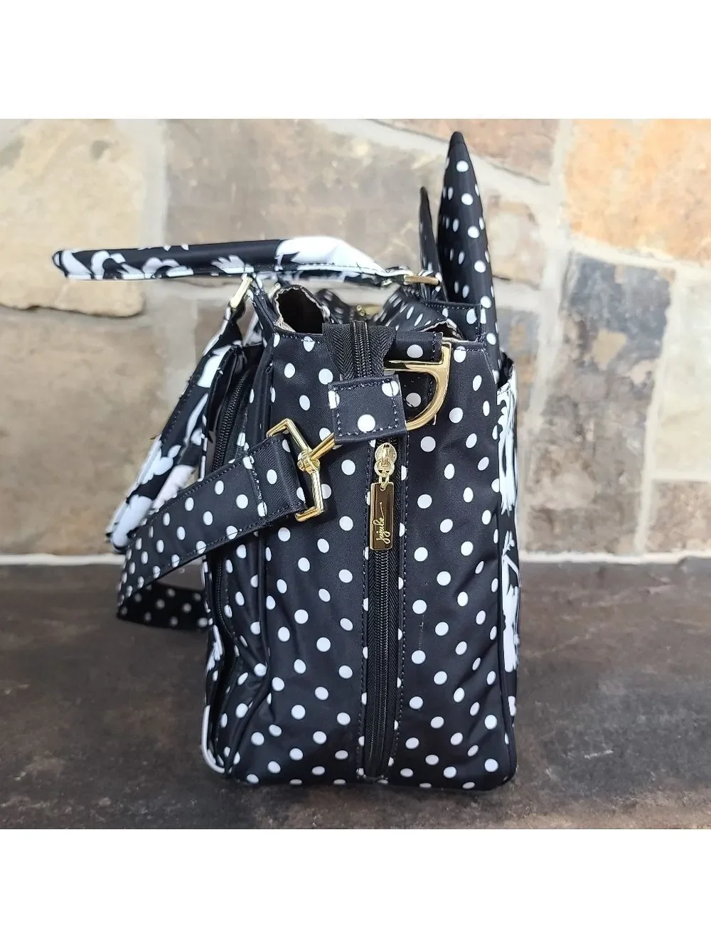 Jujube Be Classy Floral Polka Dot Diaper Bag